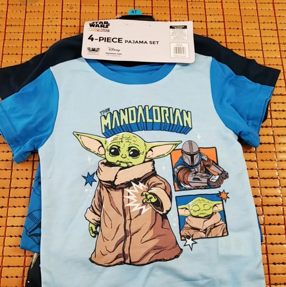 StarWars pajama set 4 piece set new shorts pants shirts